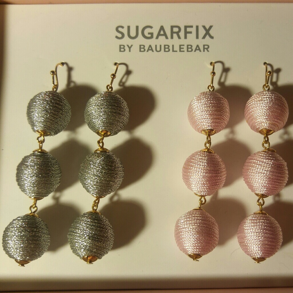 Baublebar 2 Pairs Earrings - Brand new!